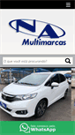 Mobile Screenshot of naautomoveis.com.br